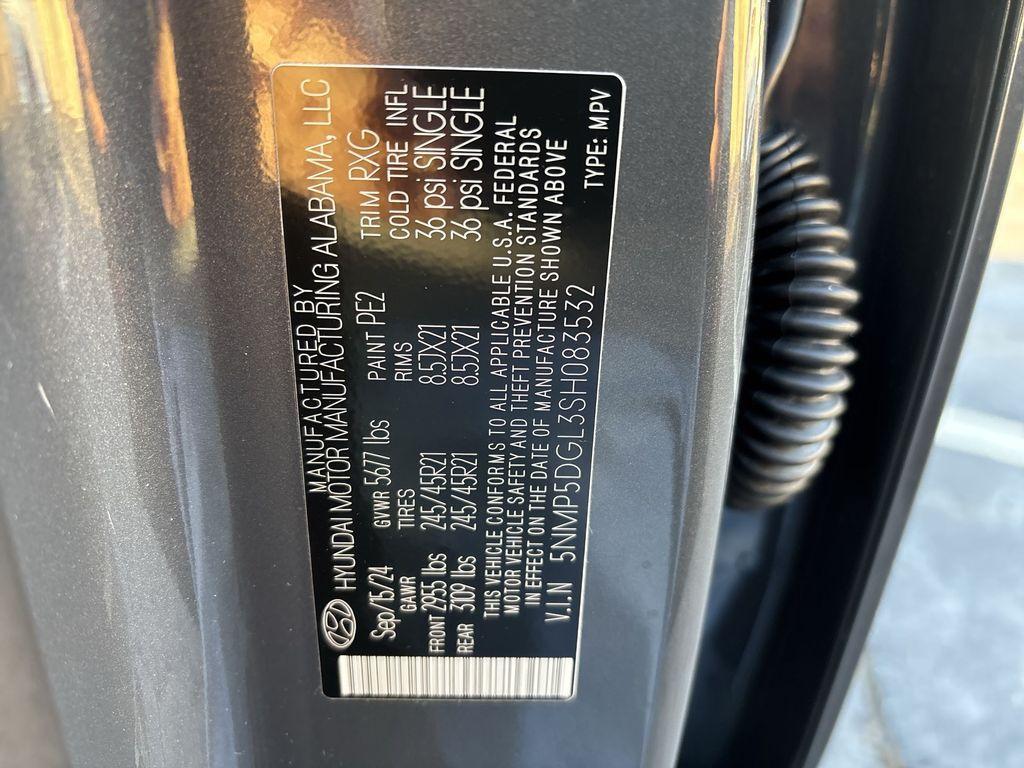 new 2025 Hyundai Santa Fe car, priced at $47,160