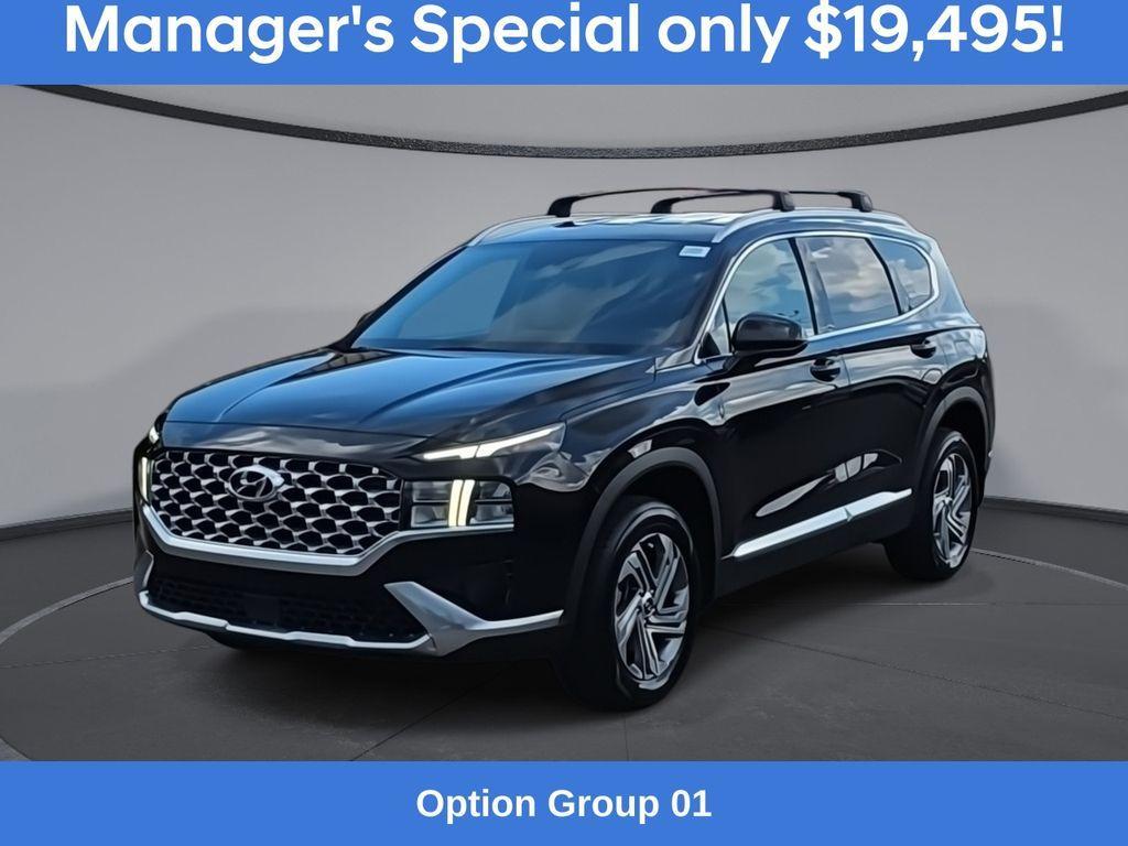 used 2022 Hyundai Santa Fe car, priced at $19,495