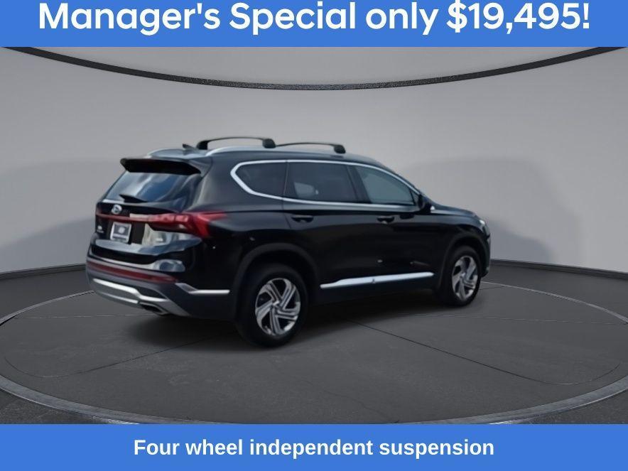 used 2022 Hyundai Santa Fe car, priced at $19,495