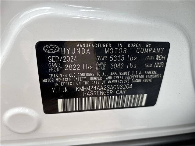 new 2025 Hyundai IONIQ 6 car, priced at $37,420