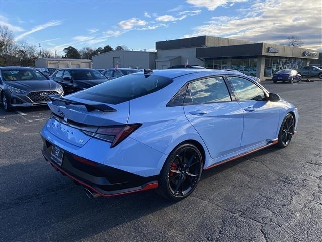 new 2025 Hyundai Elantra N car, priced at $37,305