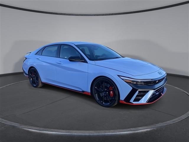 new 2025 Hyundai Elantra N car, priced at $37,305