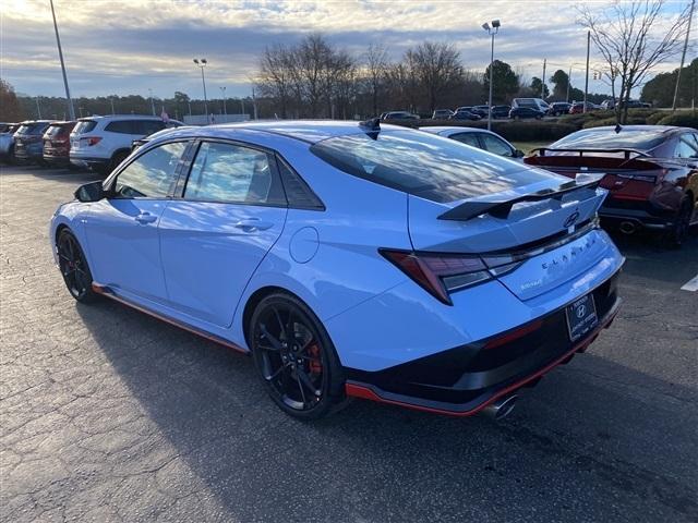 new 2025 Hyundai Elantra N car, priced at $37,305