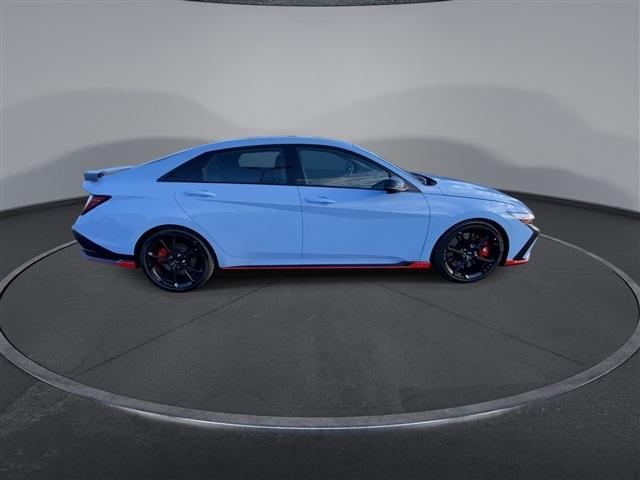 new 2025 Hyundai Elantra N car, priced at $37,305