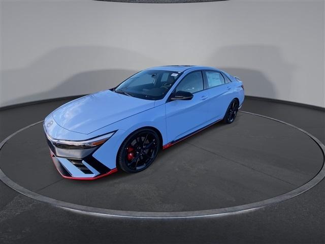 new 2025 Hyundai Elantra N car, priced at $37,305