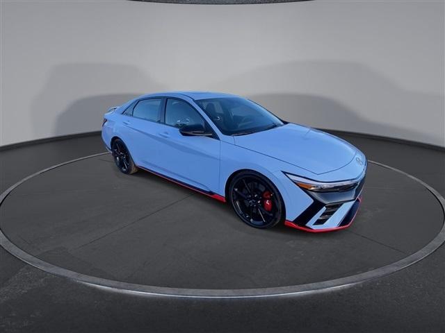 new 2025 Hyundai Elantra N car, priced at $37,305