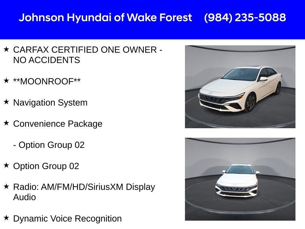 used 2024 Hyundai Elantra car, priced at $21,095
