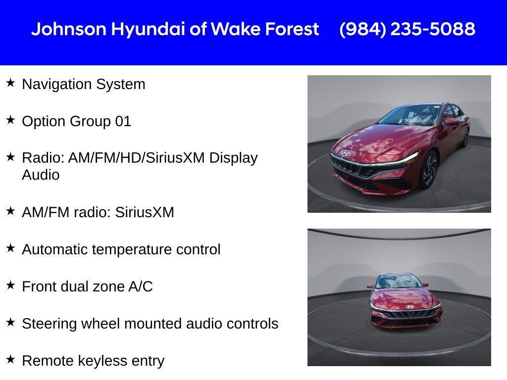 used 2024 Hyundai Elantra car, priced at $22,698