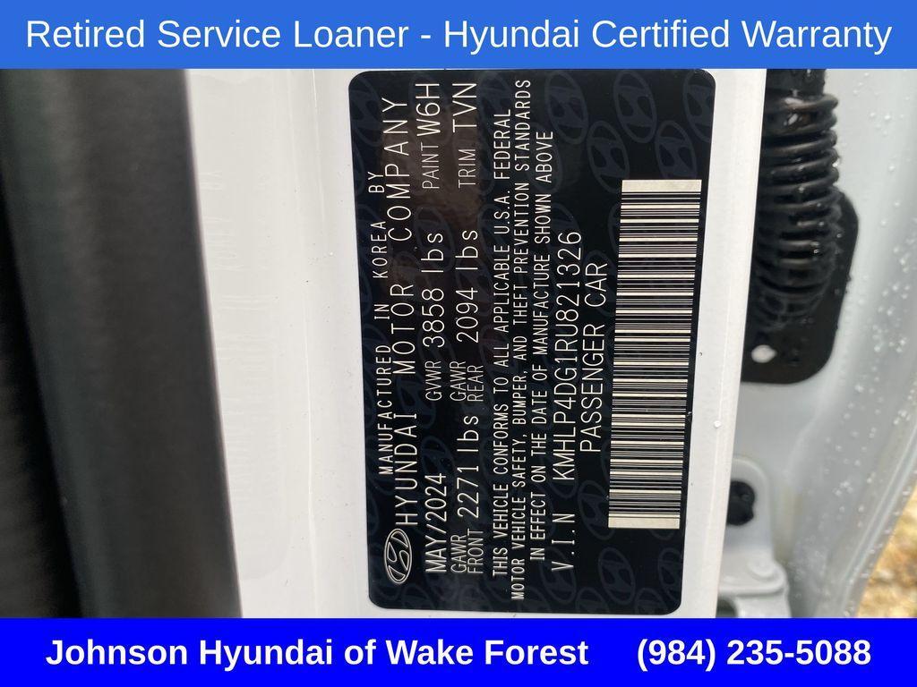 used 2024 Hyundai Elantra car, priced at $23,697