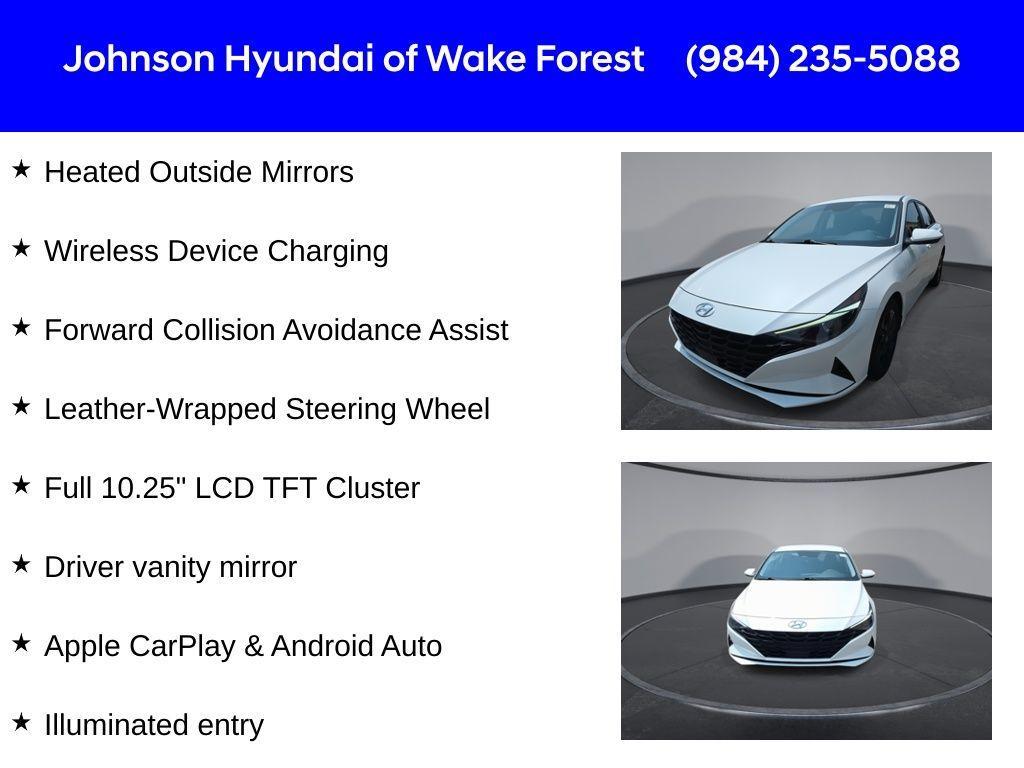 used 2022 Hyundai Elantra car, priced at $19,397