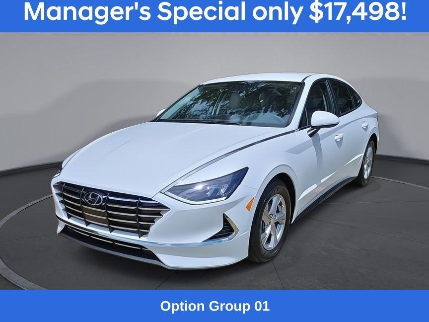 used 2021 Hyundai Sonata car, priced at $17,498