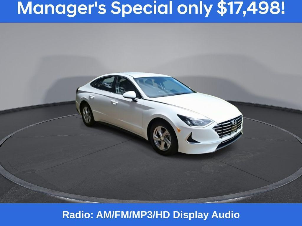 used 2021 Hyundai Sonata car, priced at $17,498