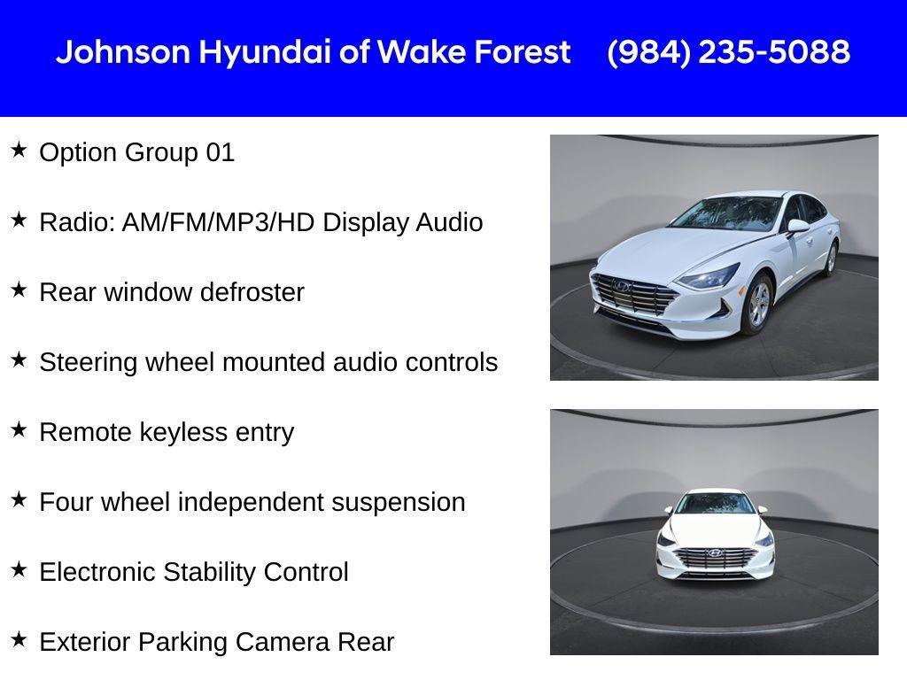 used 2021 Hyundai Sonata car, priced at $18,897