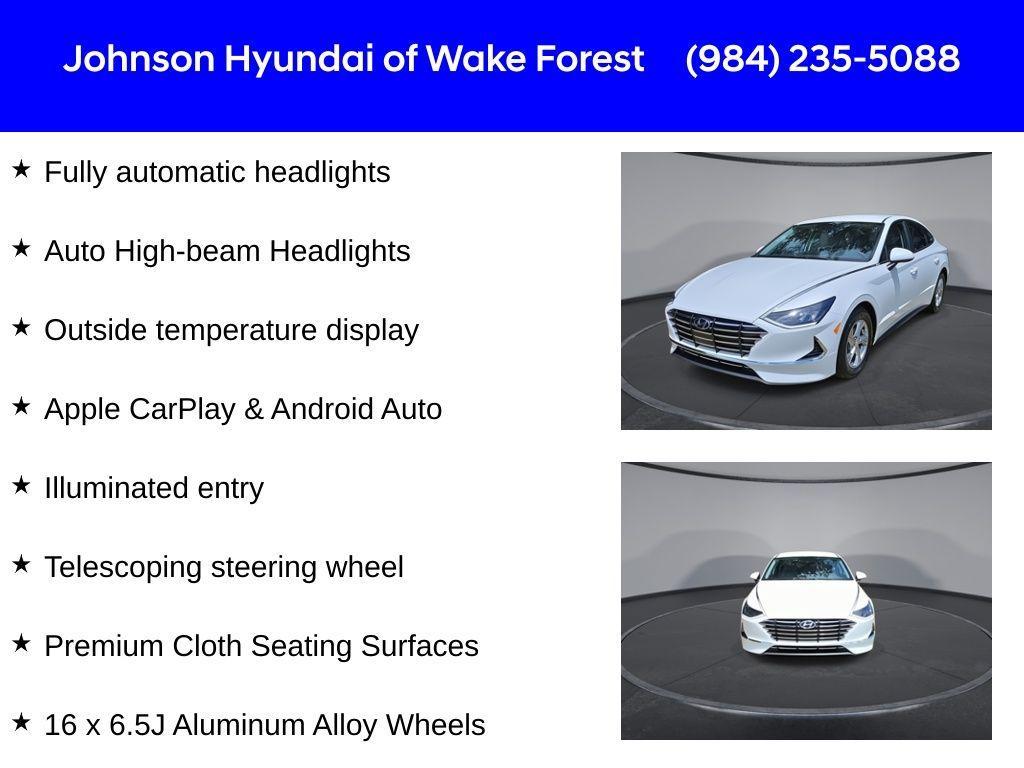used 2021 Hyundai Sonata car, priced at $17,498