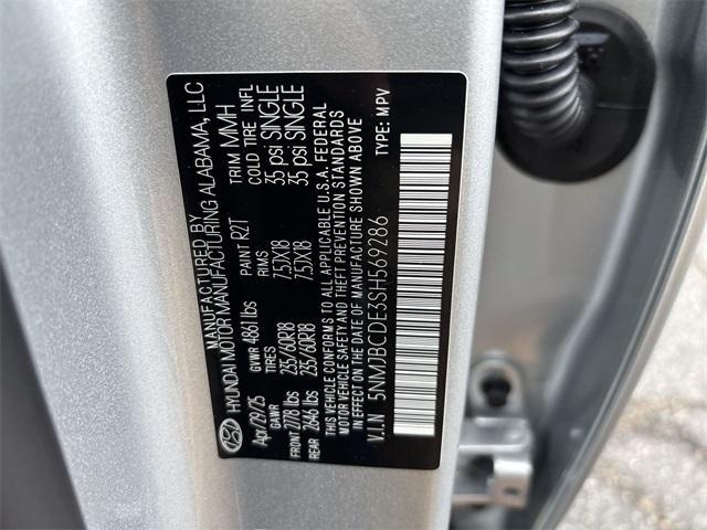 new 2025 Hyundai Tucson car, priced at $32,650