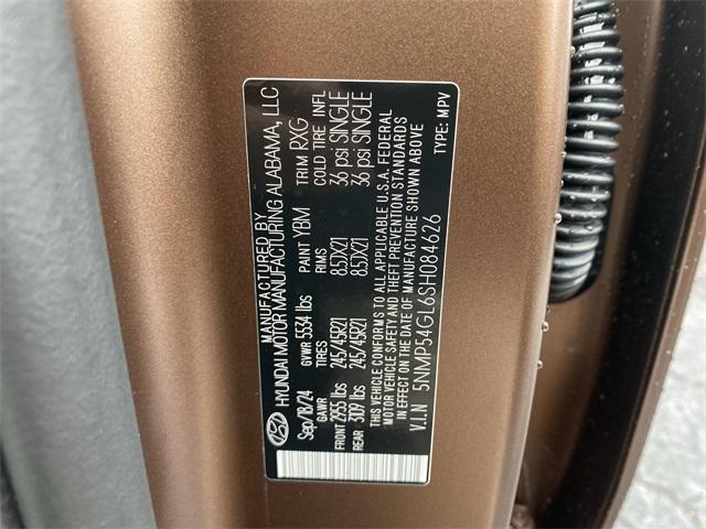 new 2025 Hyundai Santa Fe car, priced at $47,555