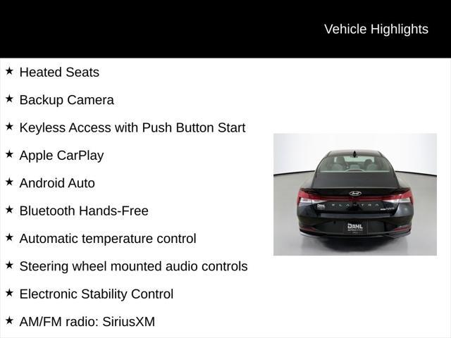 used 2023 Hyundai ELANTRA HEV car, priced at $18,758