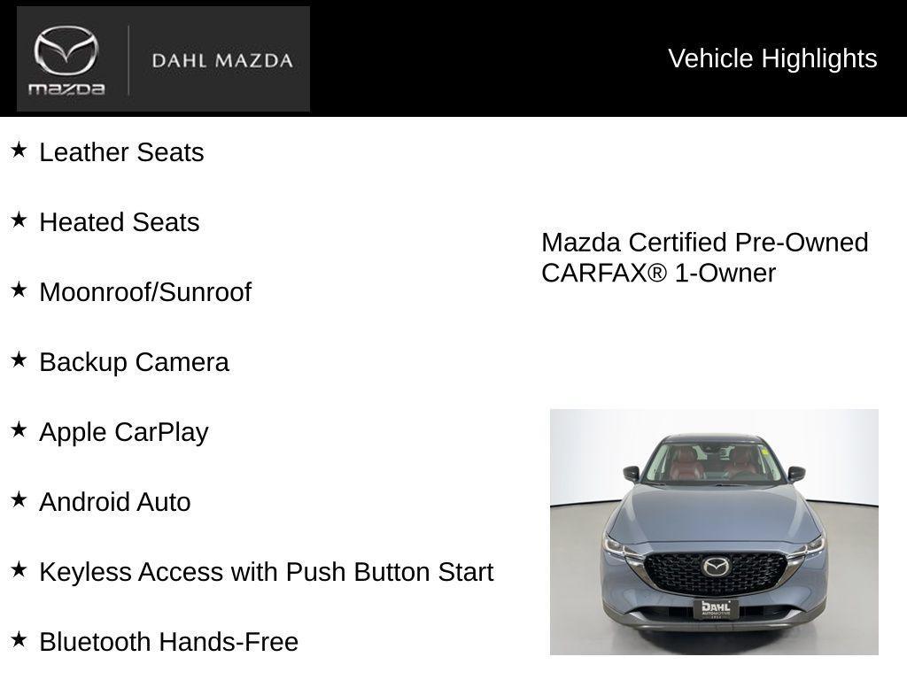 used 2025 Mazda CX-5 car, priced at $27,998