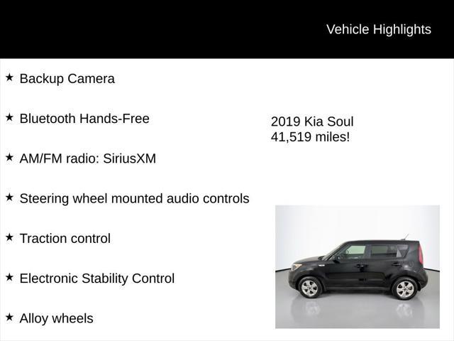 used 2019 Kia Soul car, priced at $12,941