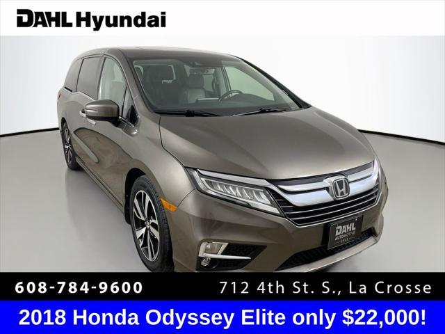 used 2018 Honda Odyssey car, priced at $22,000