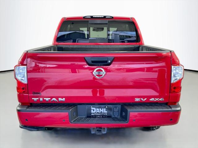 used 2021 Nissan Titan car, priced at $30,995