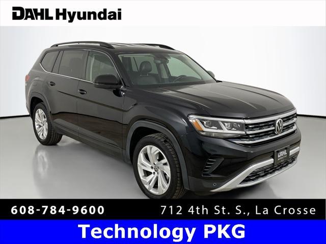 used 2021 Volkswagen Atlas car, priced at $24,538