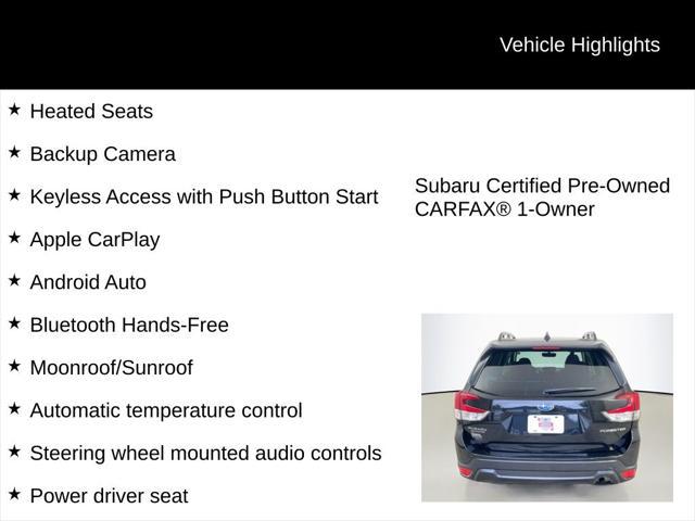 used 2024 Subaru Forester car, priced at $30,490