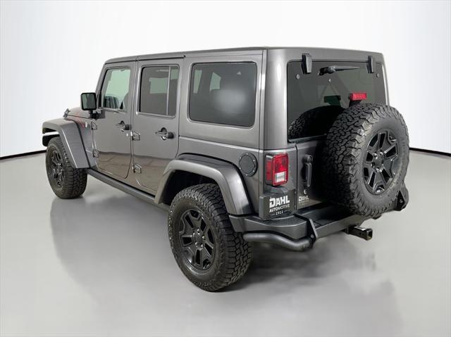 used 2016 Jeep Wrangler Unlimited car, priced at $22,550