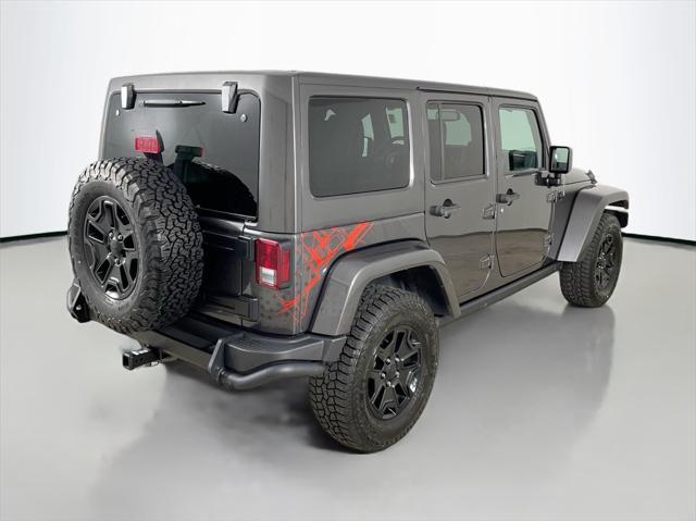 used 2016 Jeep Wrangler Unlimited car, priced at $22,550