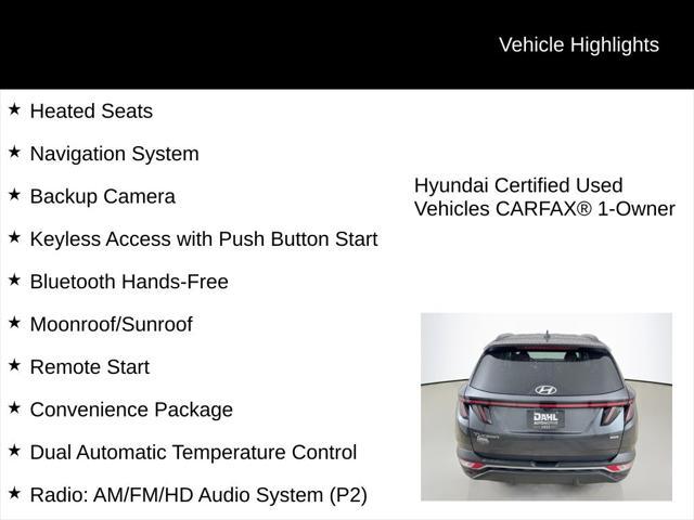 used 2024 Hyundai Tucson car, priced at $26,490