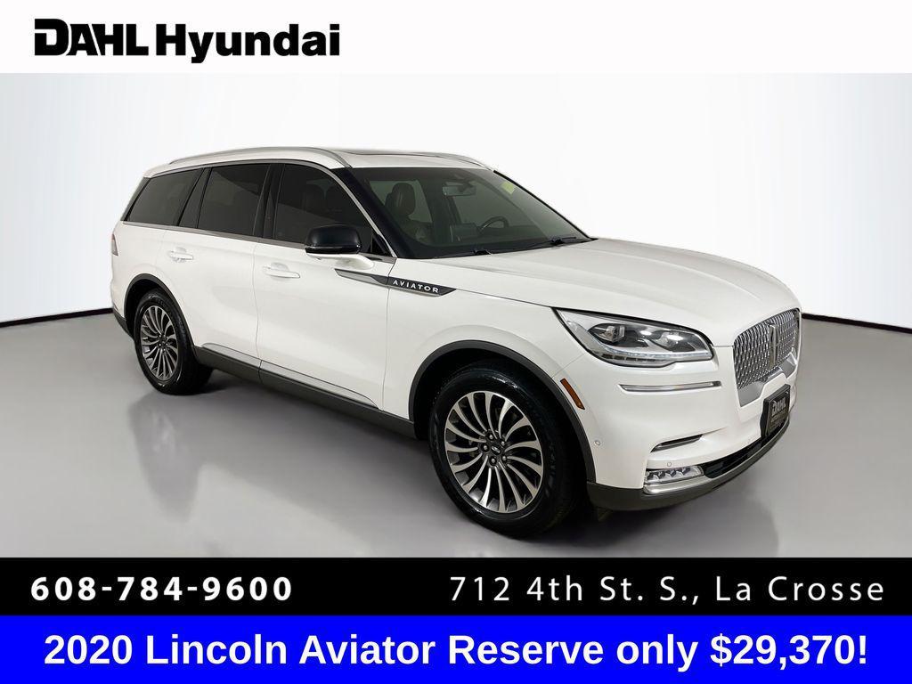 used 2020 Lincoln Aviator car, priced at $29,370