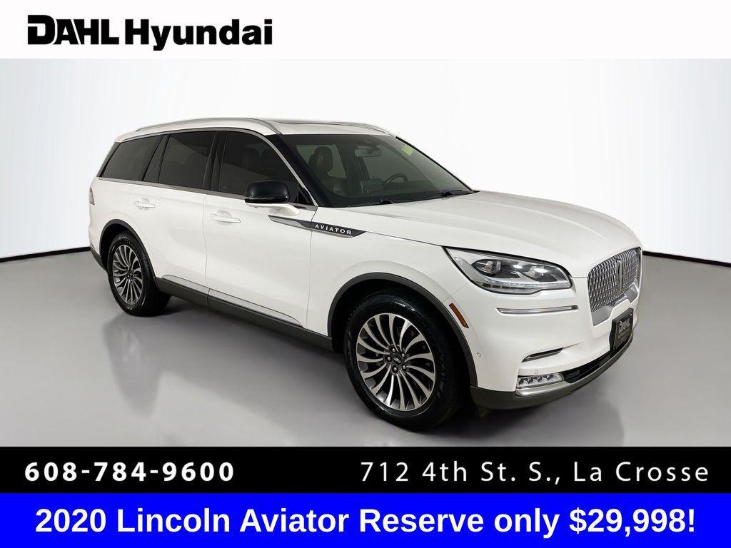 used 2020 Lincoln Aviator car, priced at $29,998