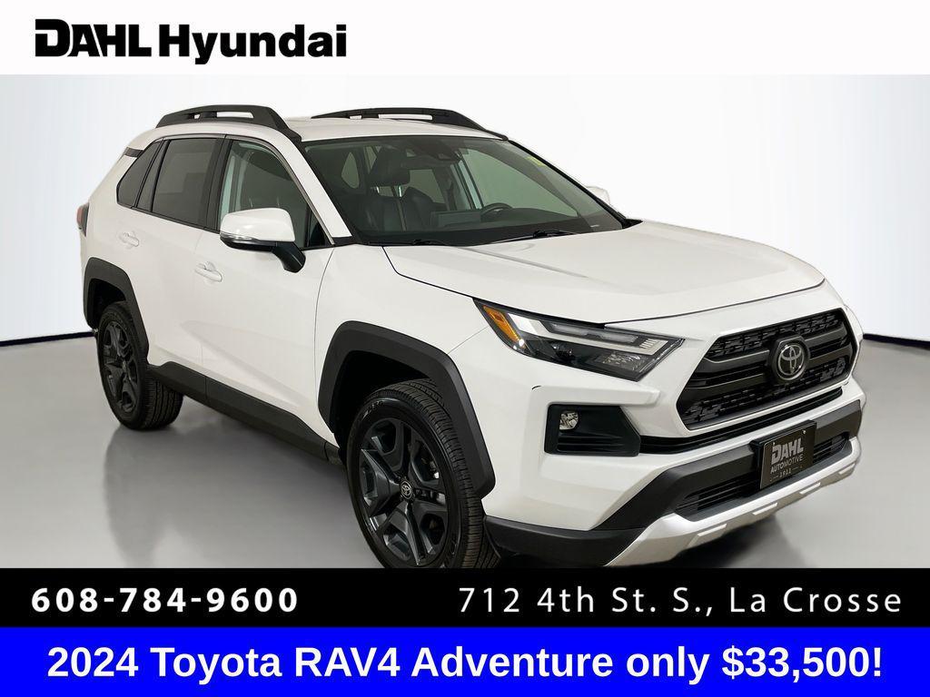 used 2024 Toyota RAV4 car, priced at $33,500