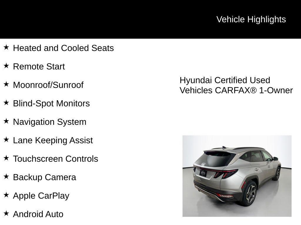 used 2024 Hyundai TUCSON Hybrid car, priced at $33,975
