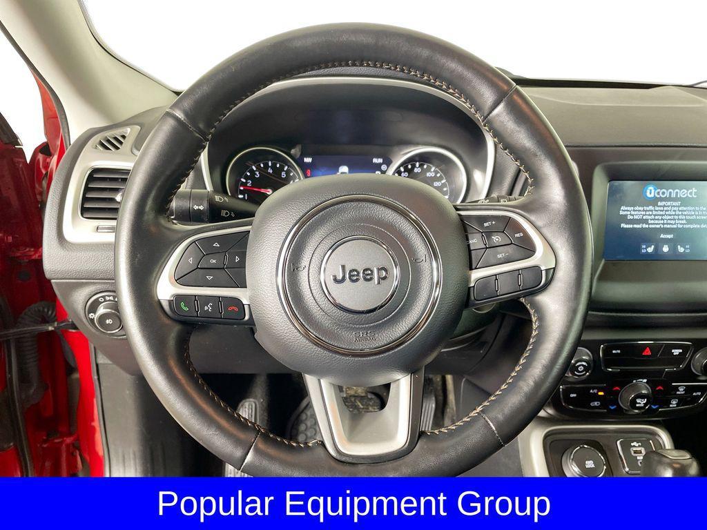 used 2019 Jeep Compass car, priced at $19,347