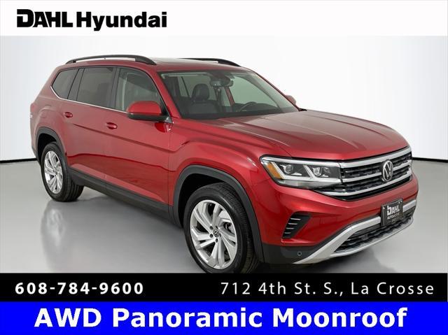 used 2022 Volkswagen Atlas car, priced at $27,995