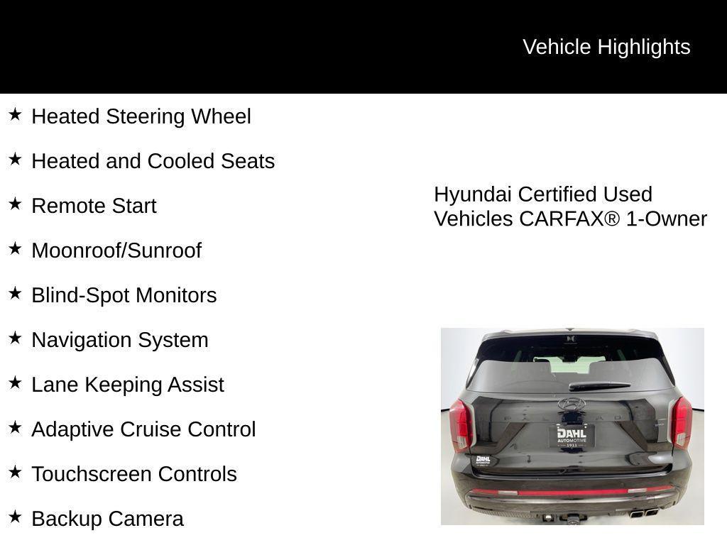 used 2024 Hyundai Palisade car, priced at $43,990