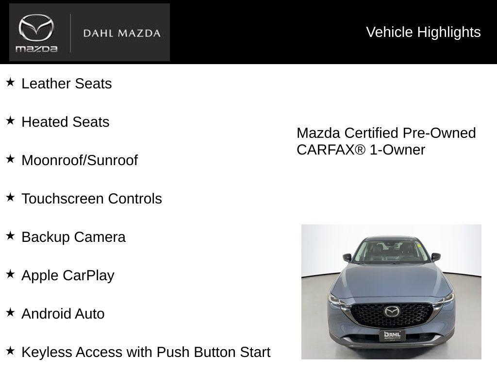 used 2025 Mazda CX-5 car, priced at $27,749