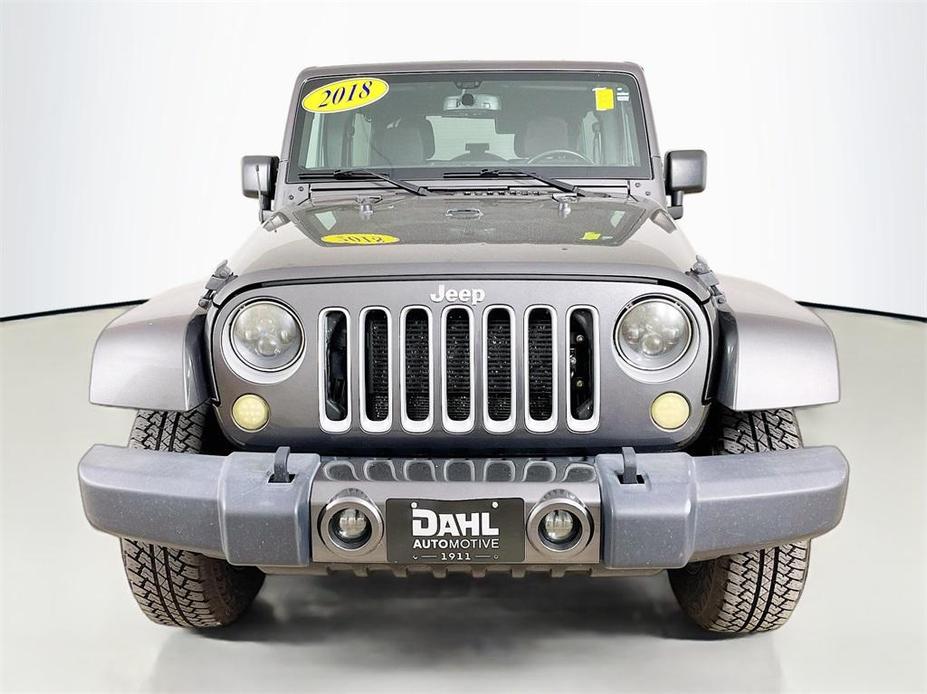 used 2018 Jeep Wrangler JK Unlimited car, priced at $21,994