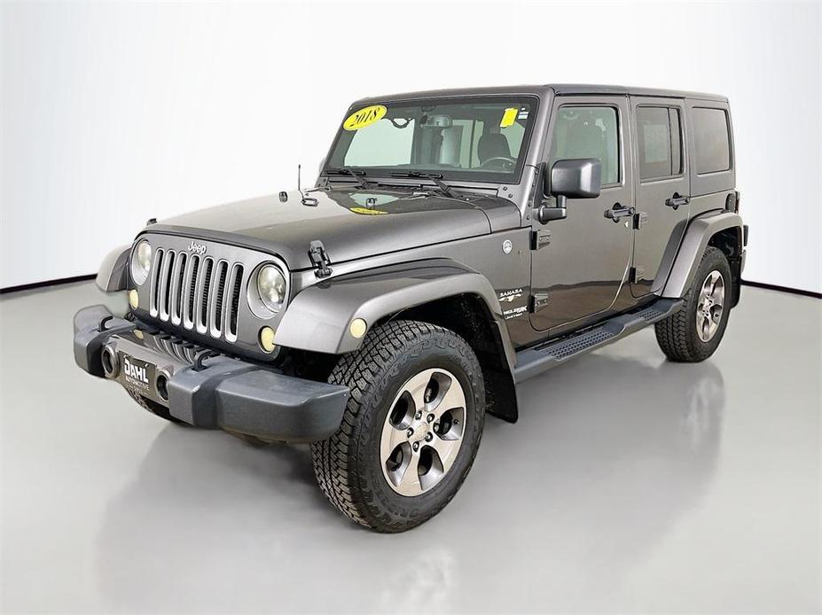 used 2018 Jeep Wrangler JK Unlimited car, priced at $21,994