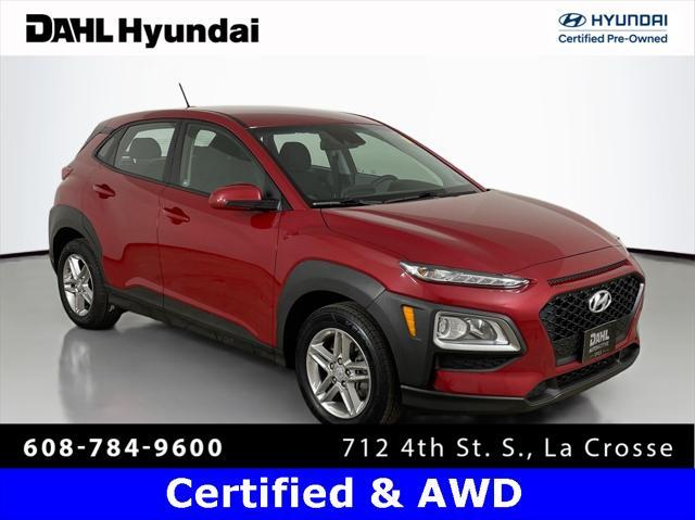 used 2021 Hyundai Kona car, priced at $17,467