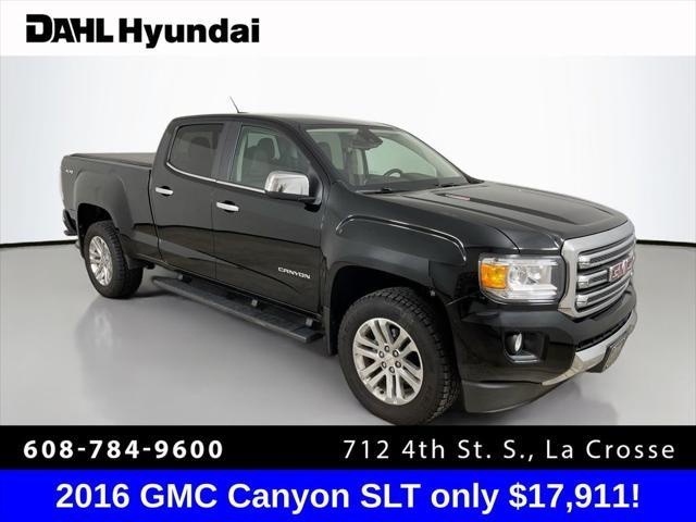 used 2016 GMC Canyon car, priced at $17,911
