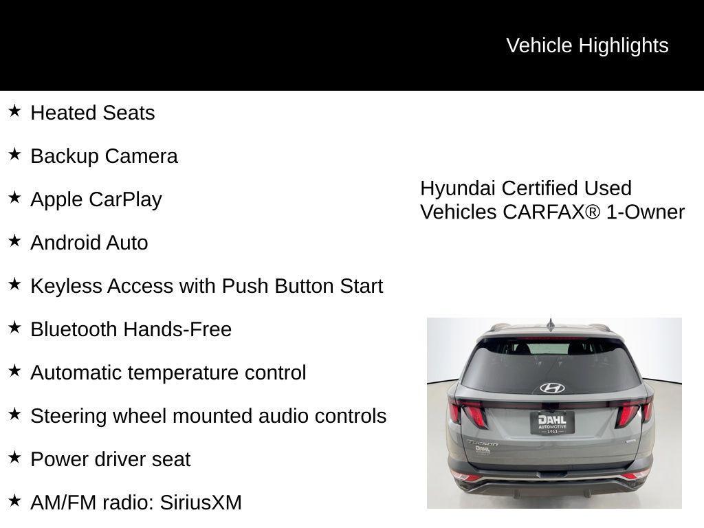 used 2024 Hyundai Tucson car, priced at $24,441