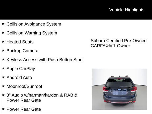 used 2024 Subaru Forester car, priced at $31,998