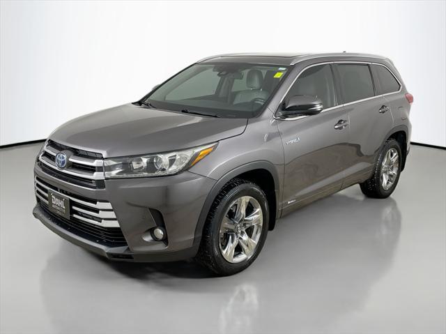 used 2017 Toyota Highlander Hybrid car, priced at $24,650