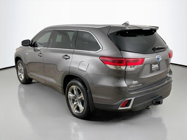 used 2017 Toyota Highlander Hybrid car, priced at $24,650