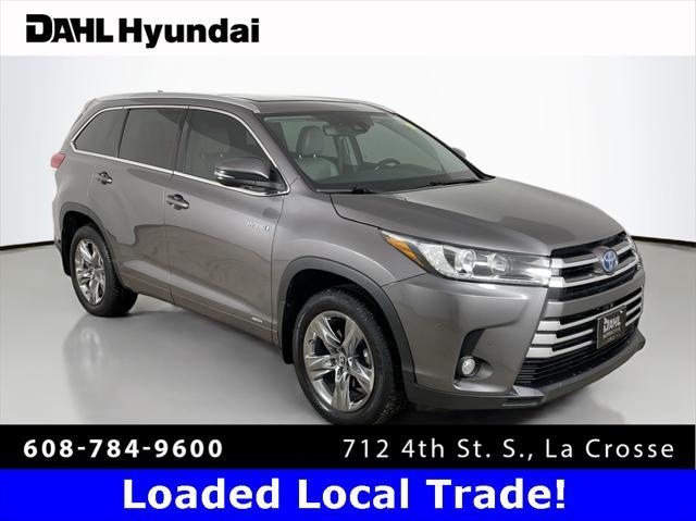 used 2017 Toyota Highlander Hybrid car, priced at $24,650