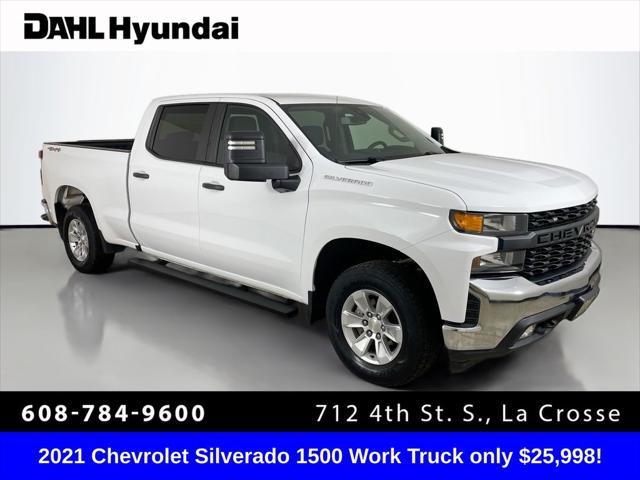 used 2021 Chevrolet Silverado 1500 car, priced at $25,490