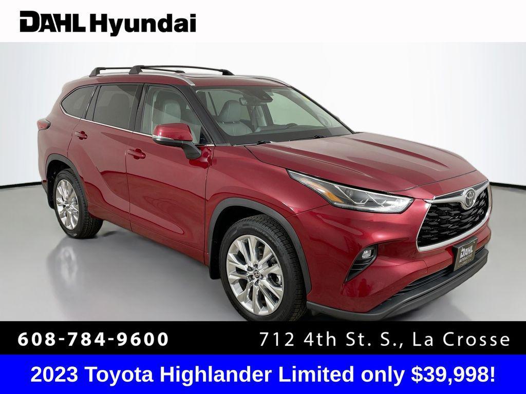 used 2023 Toyota Highlander car, priced at $39,998