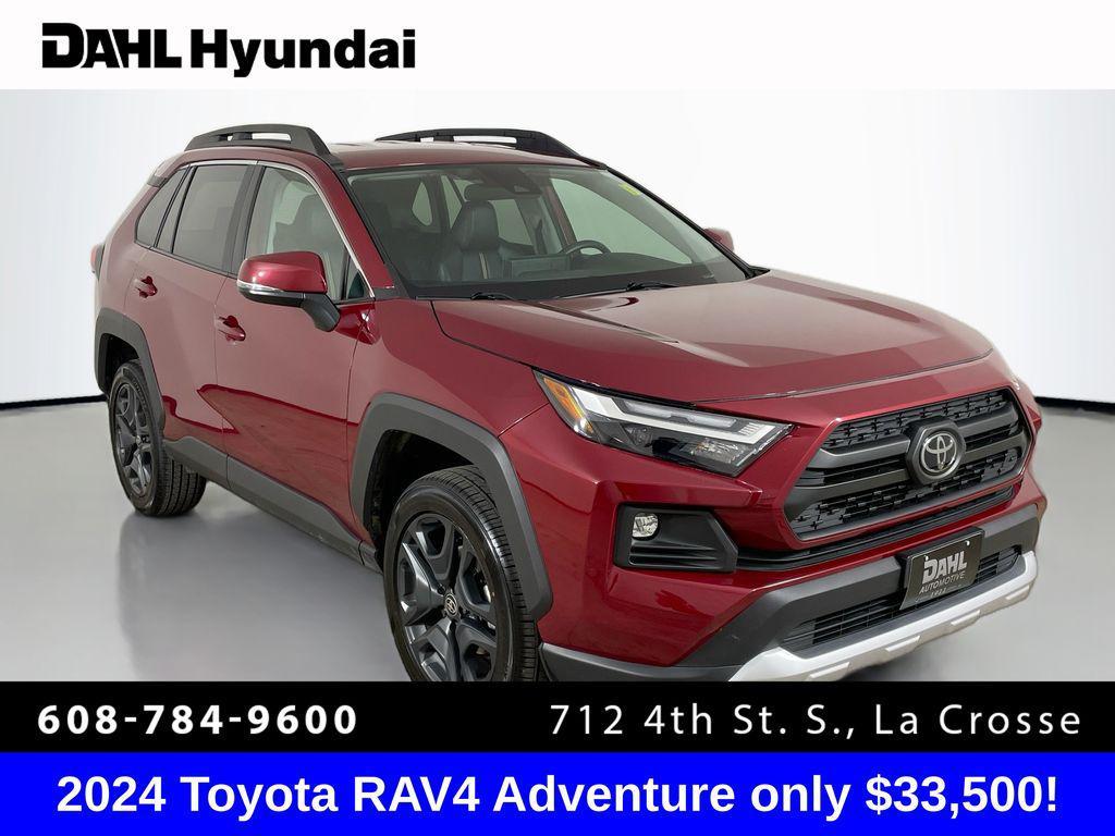 used 2024 Toyota RAV4 car, priced at $33,500